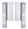 (2/Bulk) Stainless Steel Freightliner Air Cleaner Bracket W/ Universal Peterbilt Light Slot