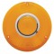 Plastic Turn Signal Lens W/ Chrome Rim - Amber