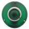 Plastic Turn Signal Lens W/ Chrome Rim - Green