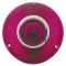 Plastic Turn Signal Lens W/ Chrome Rim - Light Purple