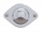 Incandescent Chrome Plated License Light