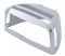 Chrome Plastic Peterbilt Headlight Turn Signal Cover W/ Visor