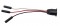 3 Wire Adaptor - 3 Female .180 Bullet To 3 Contact Female Adaptor