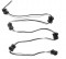 Wire Harness - 7" Wire Lead W/ 6 Molded 2 Wire Plugs