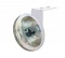 Incandescent Chrome Medium Glass Light Housing