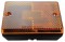Incandescent Rectangular Clearance/Marker Light W/ Black Housing - Amber