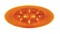 10 Amber Led Peterbilt Oval Front Fender Turn Signal Light - Amber Lens