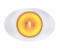 5 Led "M3 Millennium" Clearance/Marker Light - Glo Light - Amber Led/Clear Lens