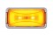 8 Amber Led Rectangular Clearance / Marker Light - Glo Light - Amber Lens