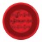 21 Red Led 4" S/T/T & P/T/C "Glo" Light - Red Lens