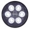 6 High Power 3 Watt Led Par 36 Light - 12V/24V Application