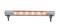 6 Led Stainless Steel Tube Light - Amber