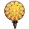 21 Amber Led Single Face Turn Signal Light - Clear Lens