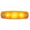 3 Amber Led Rectangular Clearance/Marker Light - Amber Lens