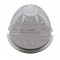 17 Amber Led Round Watermelon Cab Light - Clear Lens