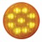 9 Amber Led 2" Flat Clearance/Marker Light - Amber Lens **No Other Discounts Applicable**