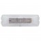 12 Amber Led Rectangular Clearance/Marker Light -Clear Lens