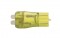 (3/Card) 194 Bulb W/ 1 Large 10 Mm Led Bulb - Amber