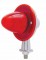 13 Red Led Watermelon Honda Light 1 1/8" Arm - Red Lens