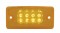 8 Amber Led Freightliner Rectangular Reflector Cab
