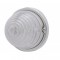 17 Red Led Beehive Cab Light Flush Mount Kit - Clear Lens