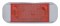 16 Red Led Rectangular Marker Light W/ Reflector - Red Lens