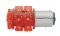 13 Red Led 360 Degree 1157 Bulb - Offset Pin