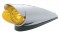 19 Amber Led Grakon 1000 Style Beehive Cab Light W/ Visor - Amber Lens