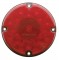 17 Red Led 7" Round S/T/T Light - Red Lens