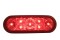 7 Red Led Oval S/T/T & P/T/C Light - Red Lens