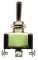 3 Pin, 10 Amp - 12 Volts D.C., On - Off - On Metal Toggle Switch W/ 3 Screw Terminals