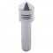 (2/Card) Chrome Aluminum Pointed Door Lock