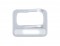 Chrome Plastic Rocker Switch Cover/Indented Slot