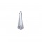 Chrome Aluminum 4 1/2" Trailer Brake Handle - Pointed