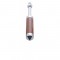 Chrome Aluminum 5" Wood Trailer Brake Handle - Pointed