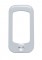(3/Card) Chrome Plastic Rocker Switch Trim - Indented
