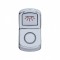 Chrome Plastic "Cab Light" Rocker Switch Cover - Plain