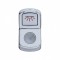 Chrome Plastic "Cab Light" Rocker Switch Cover - Indented