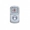 Chrome Plastic "Engine Fan" Rocker Switch Cover W/ Diamond - Clear