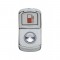 Chrome Plastic "Fuel" Rocker Switch Cover W/ Diamond - Clear