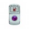 Chrome Plastic "Fuel" Rocker Switch Cover W/ Diamond - Purple
