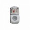 Chrome Plastic "Fuel Heat" Rocker Switch Cover - Indented