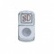 Chrome Plastic "Headlight" Rocker Switch Cover - Indented