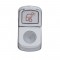 Chrome Plastic "Load Light" Rocker Switch Cover - Indented