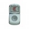Chrome Plastic "Mirror Heat" Rocker Switch Cover - Indented