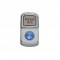 Chrome Plastic "Rear A/C" Rocker Switch Cover W/ Diamond - Blue
