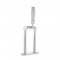 Chrome 11" Air Horn Valve With "Vegas" Grooved Grip