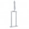 Chrome 11" Air Horn Valve With "Talladega" Spike Grip