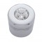 Chrome Aluminum Glove Box Knob Cover W/ Diamond - Clear