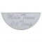Stainless Steel Peterbilt Gauge Emblem - Main Transmission Temperature